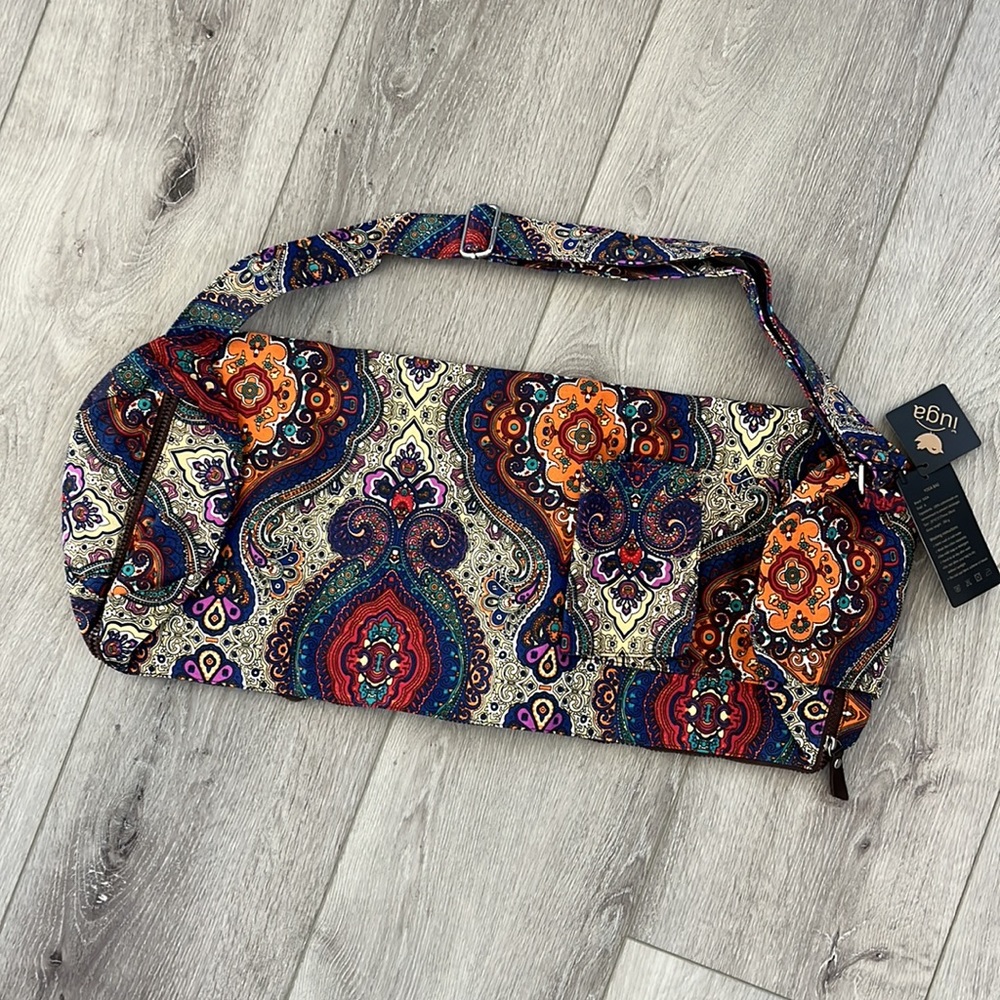 Iuga Yoga Bag Holder With Zipper and Pockets - Durable, Fashionable Accessory